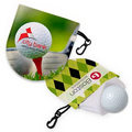 Leatherette Golf Ball Cleaner